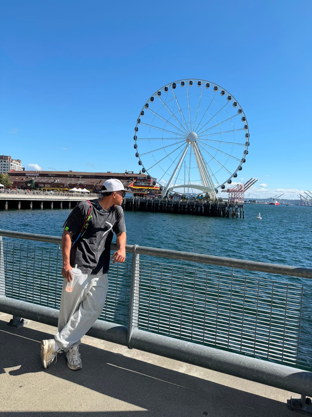 Customer photo review of 2154 - Throwback Baggy Joggers
