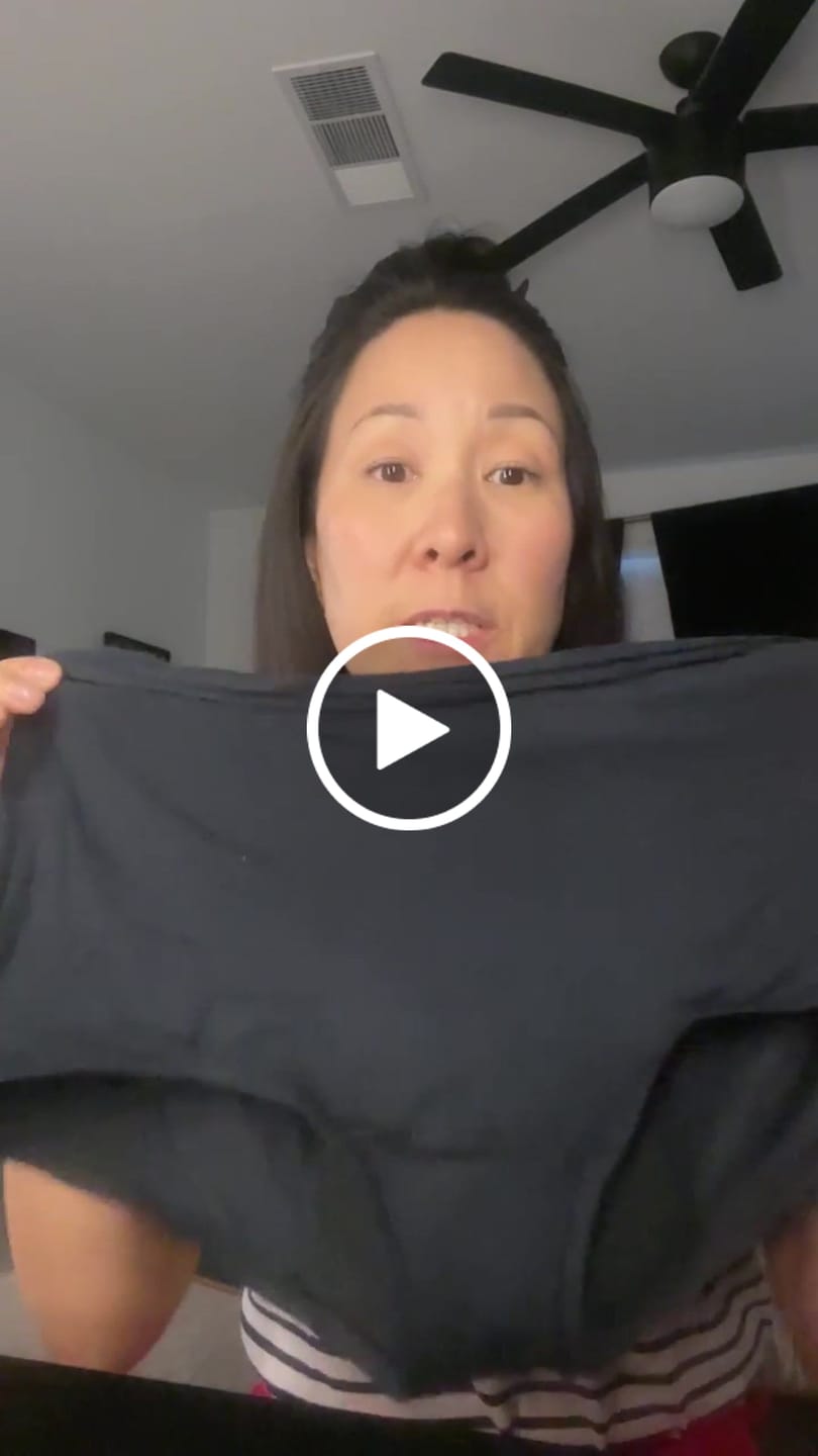 Customer video review of Leakproof Comfort CloudShort