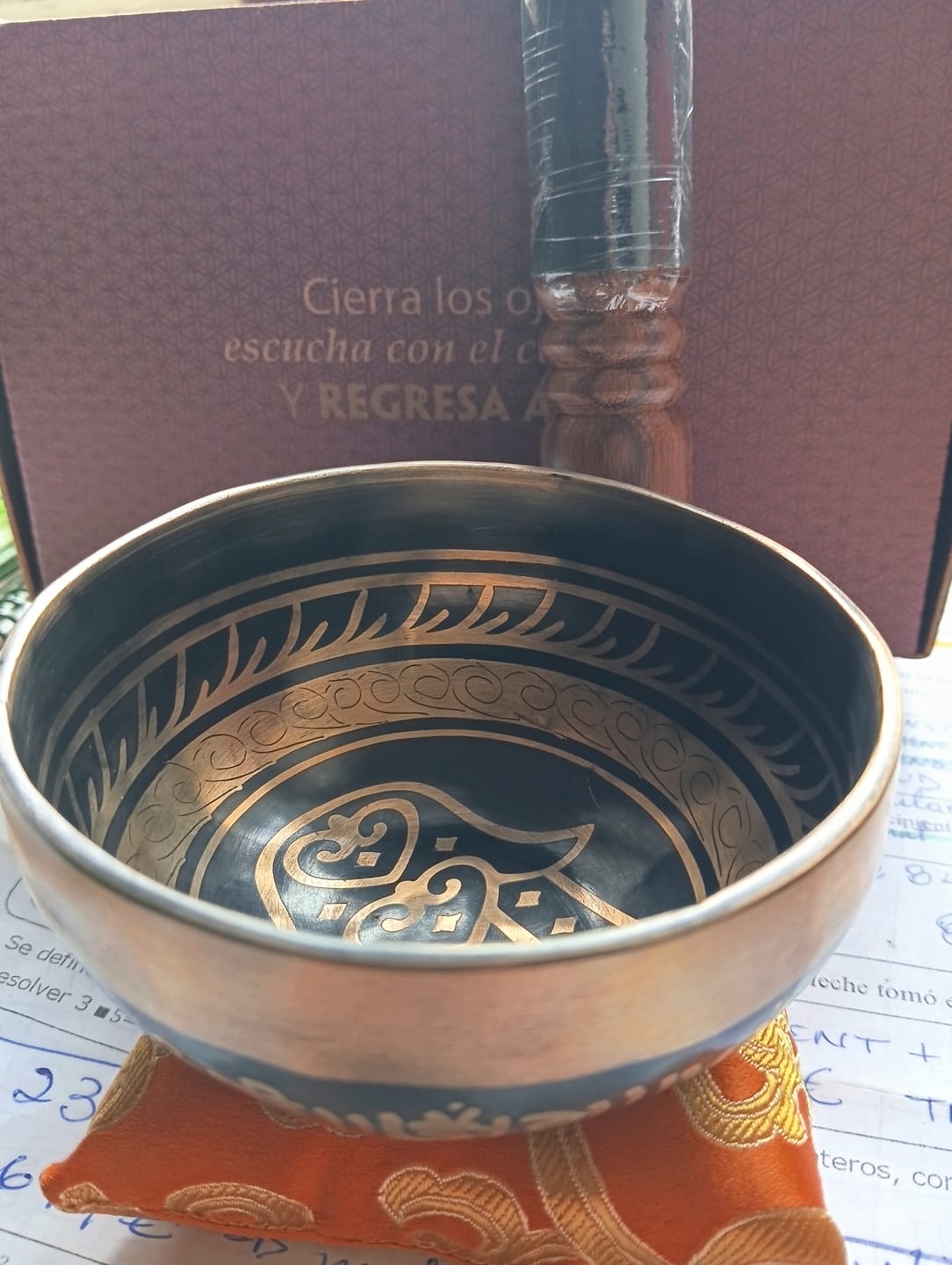 Customer photo review of CUENCO TIBETANO GRABADO (MI - 9,5 CM)