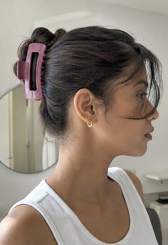 Customer photo review of Cloud Comfort Hair Clip