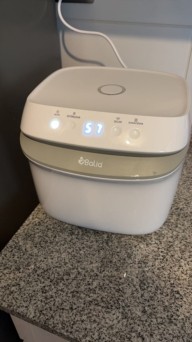 Customer photo review of Esterilizador de mamaderas con Secador