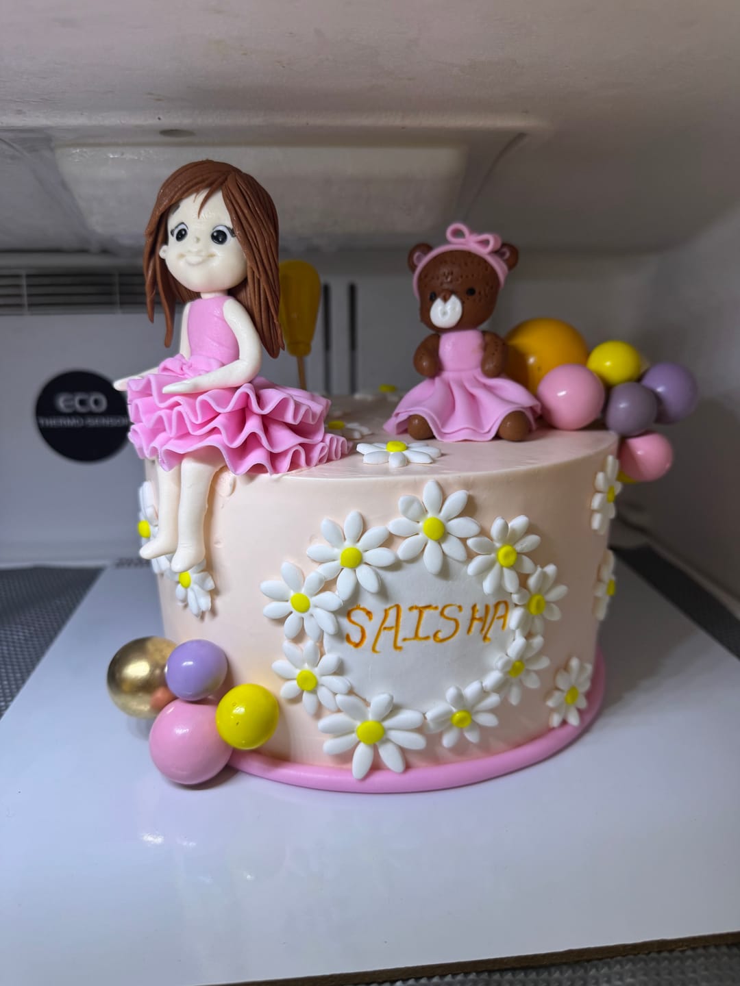 Customer photo review of Girl Teddy Friendship Cake