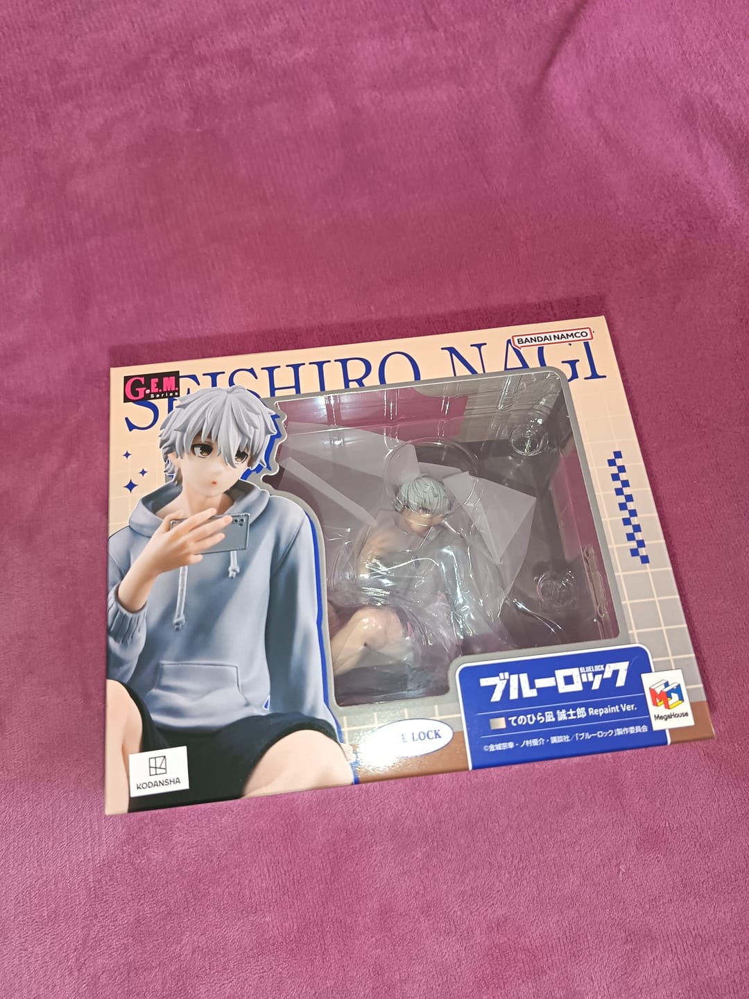 Customer photo review of Blue Lock - Nagi Seishirou - G.E.M. - Repaint Ver., Tenohira (MegaHouse)