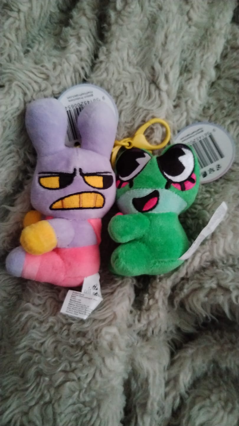 Customer photo review of Jax & Ribbit Magnetic Plush Keychains