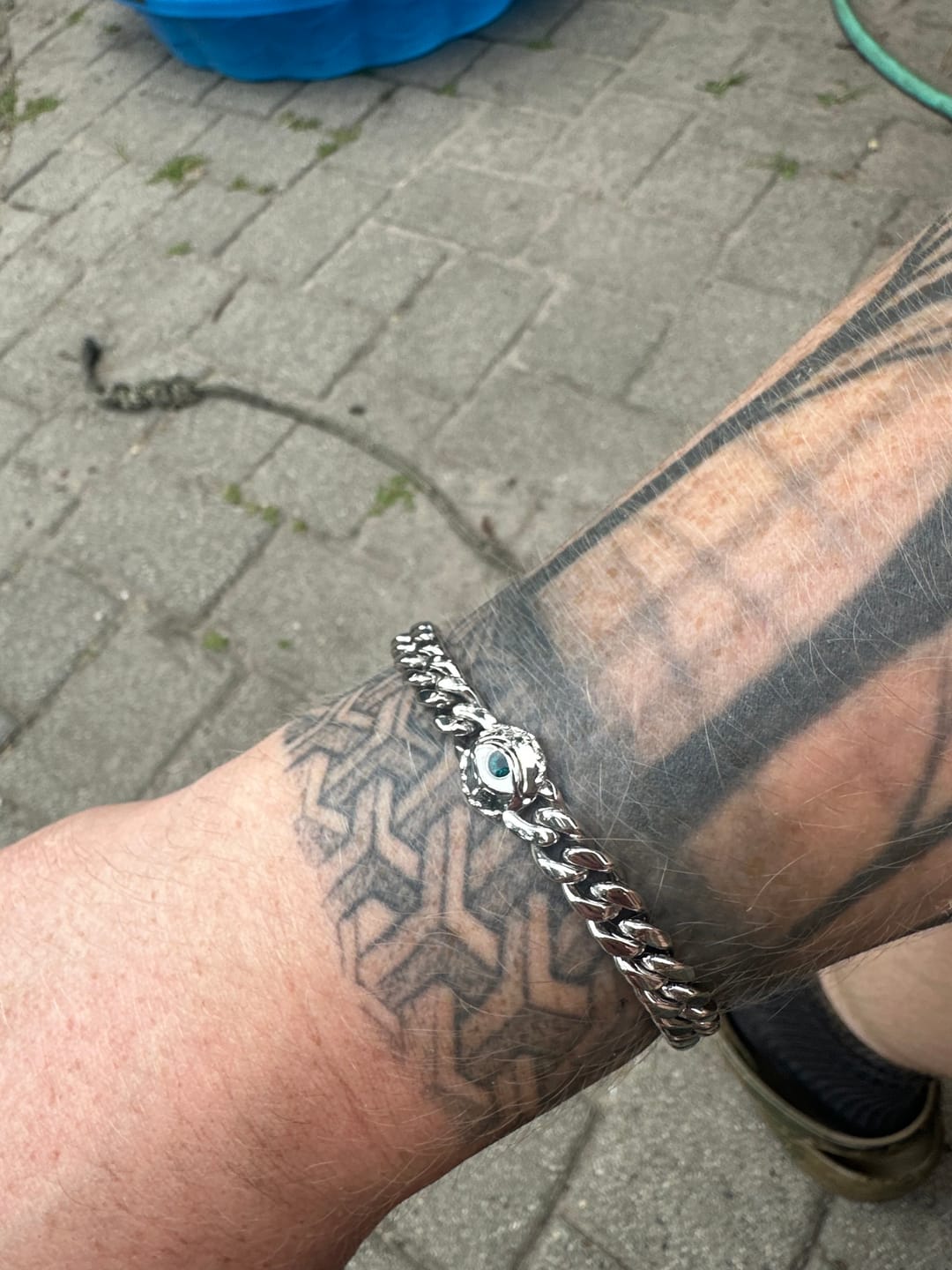 Customer photo review of EVIL EYE BRACELET
