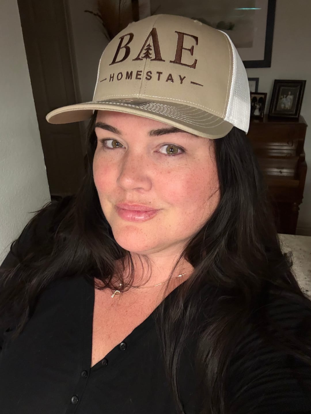 Customer photo review of Snapback Trucker Cap 112