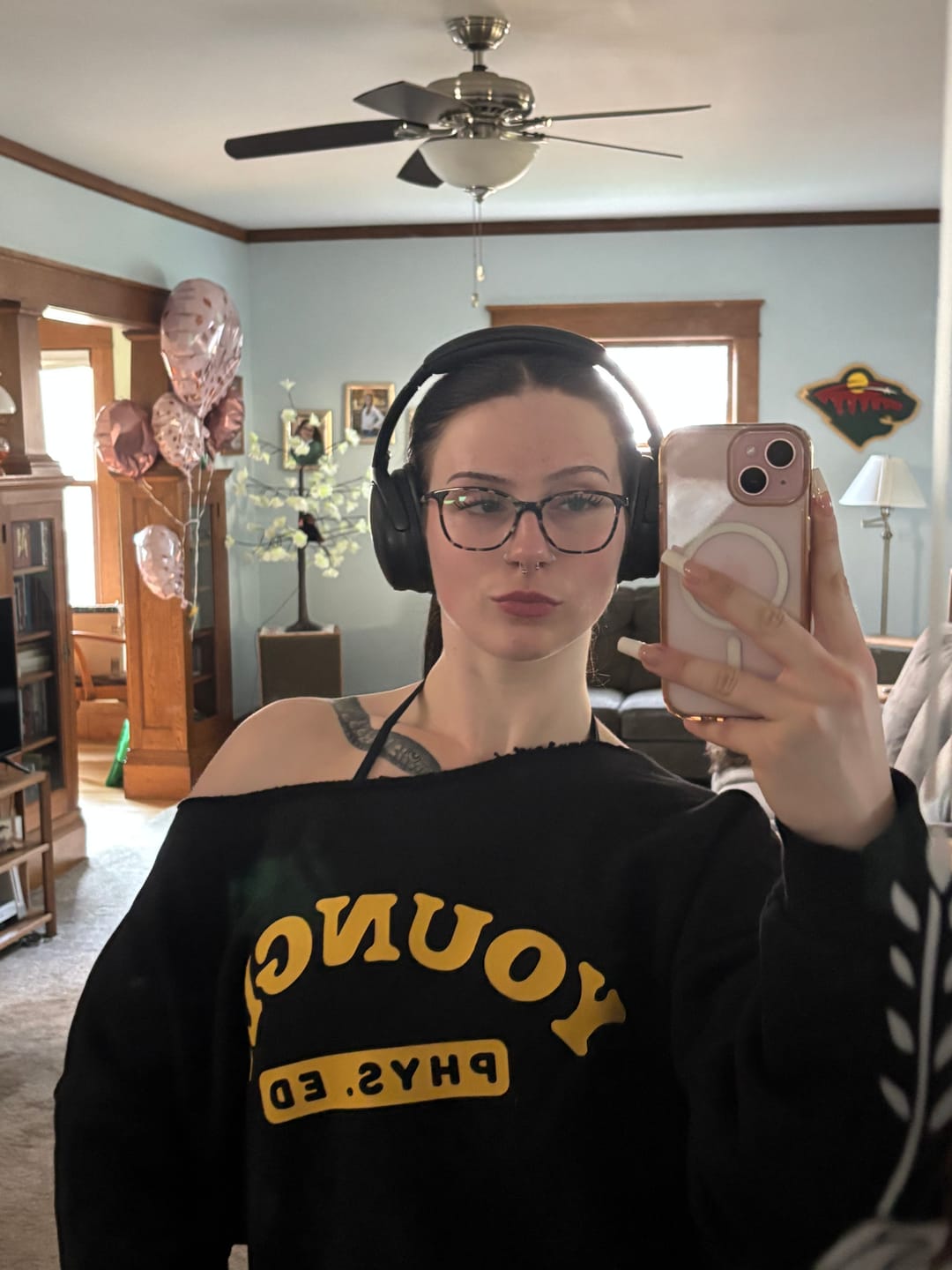 Customer photo review of W5198 - P.E. Crewneck