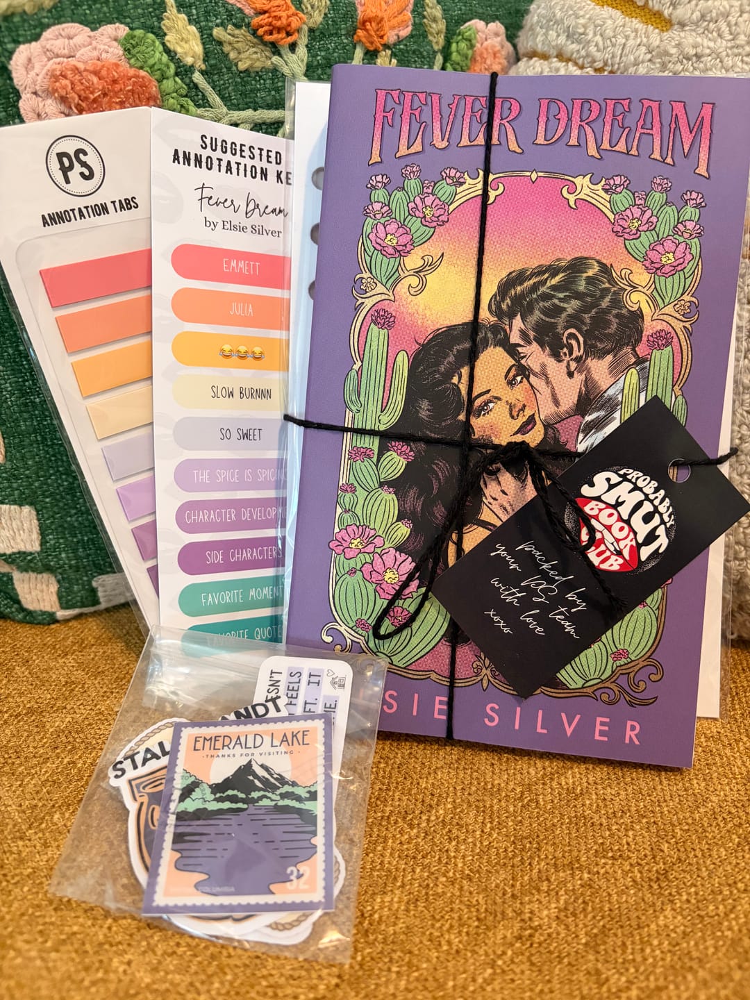 Customer photo review of good girl book club subscription