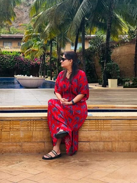 Customer photo review of Meira Maxi Dress