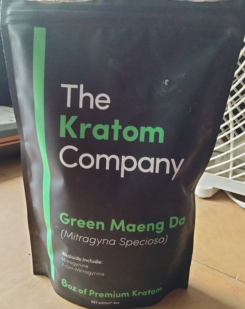 Customer photo review of Green Maeng Da Kratom Powder