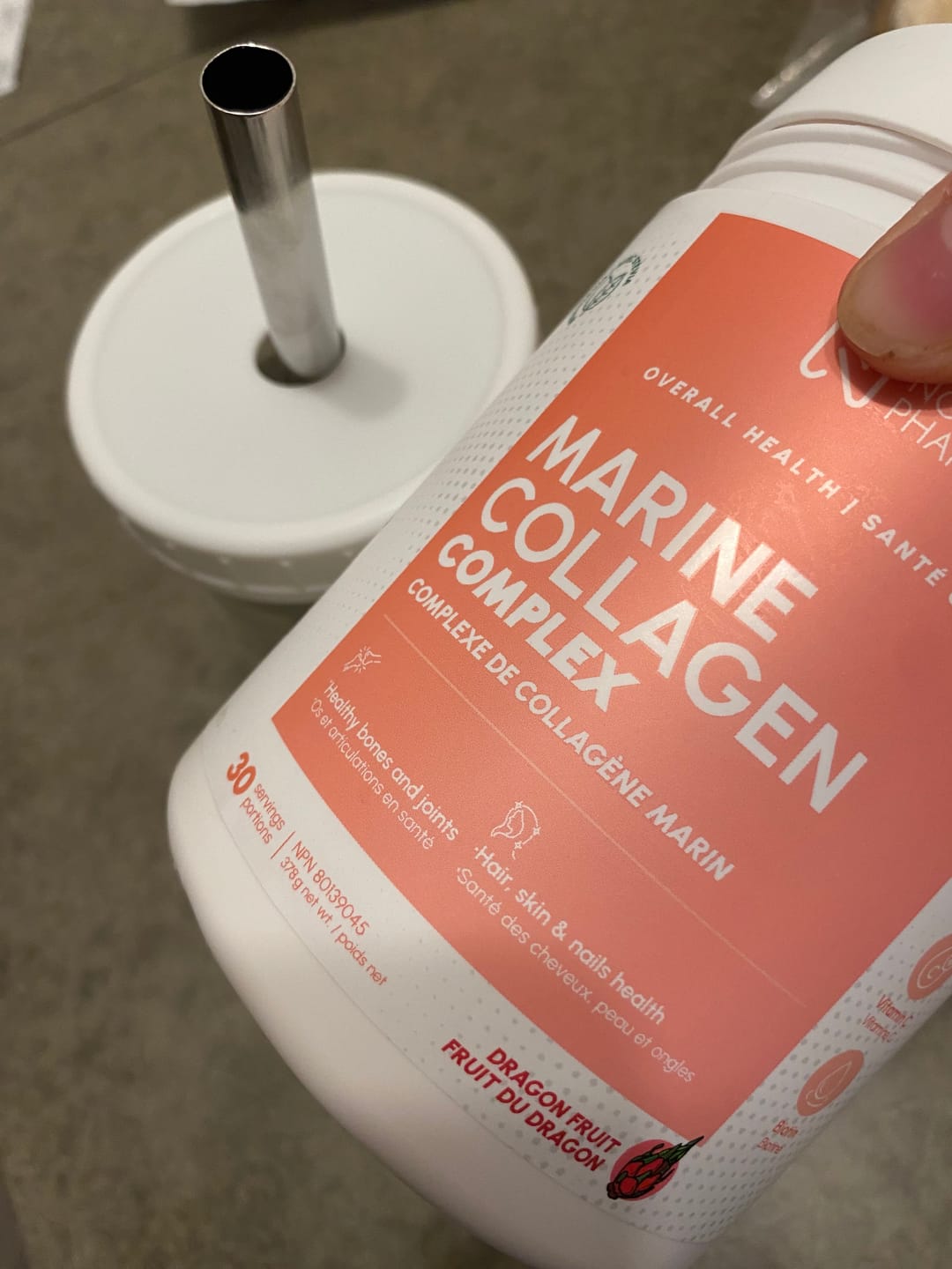 Customer photo review of Nova Pharma - Collagène Marin - 375g