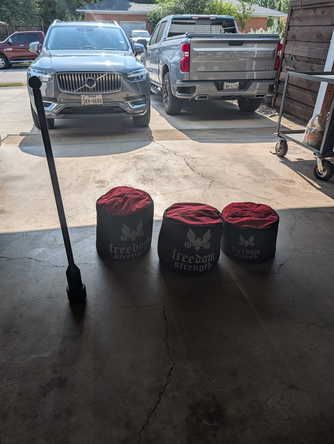 Customer photo review of Strongman Sandbag