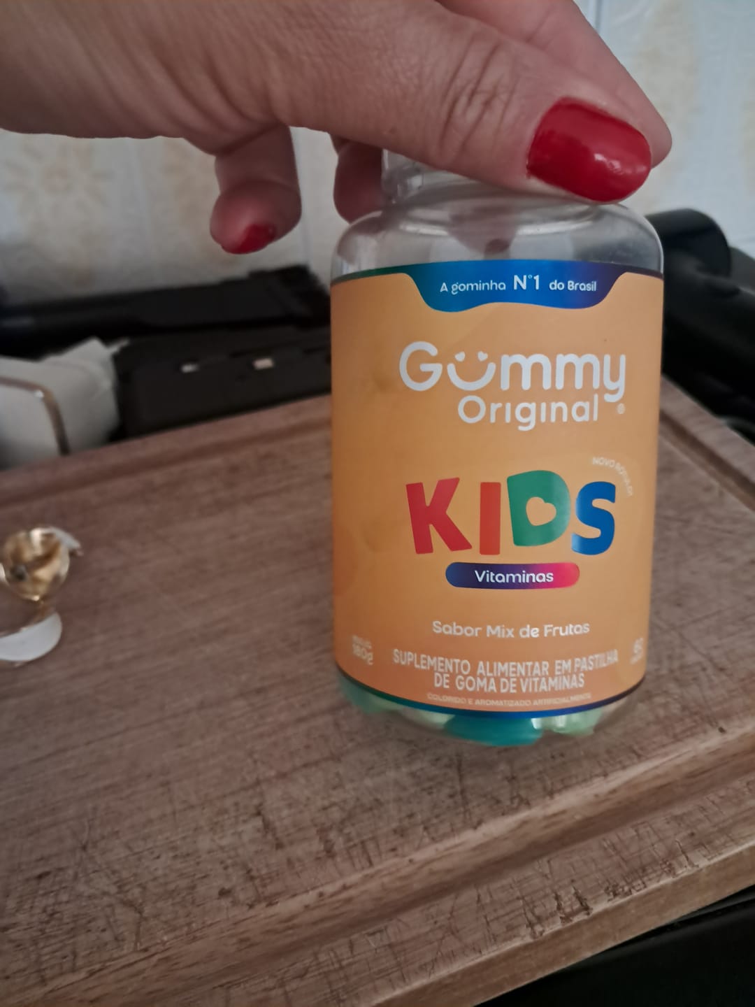 Customer photo review of Gummy Kids Vitamin® - Mix Frutas 180 g