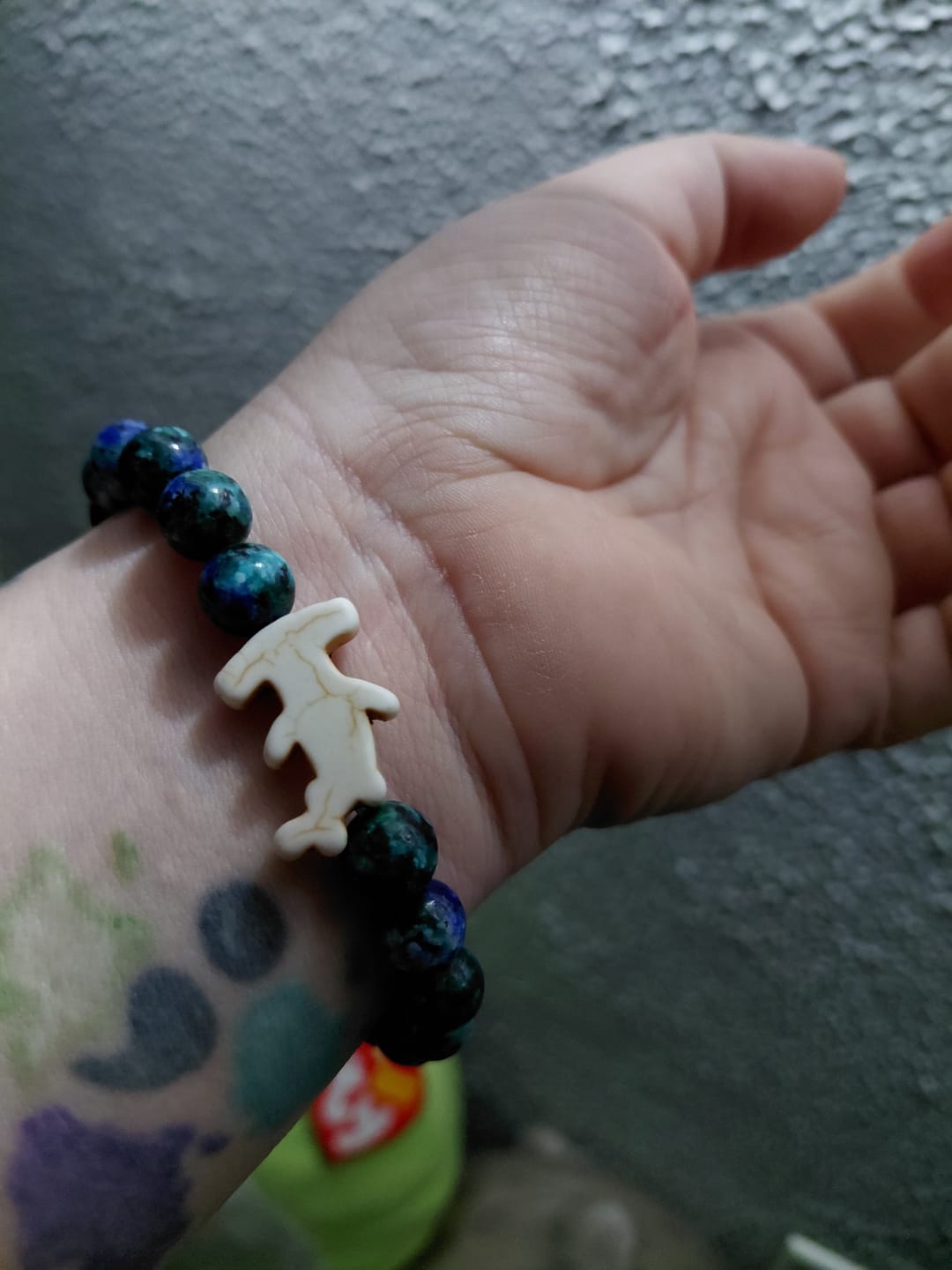 Customer photo review of The Shark Week Bracelet