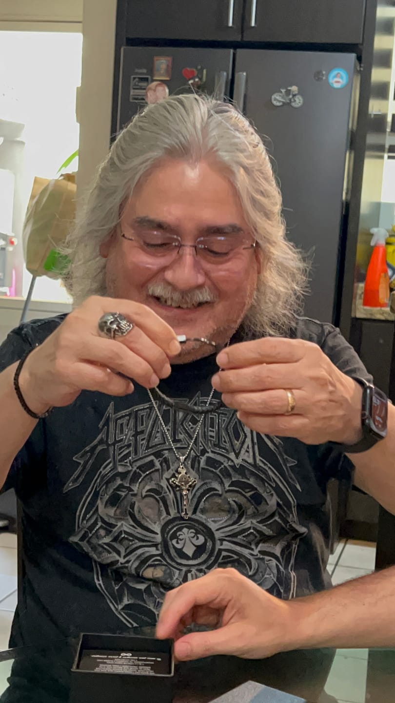 Customer photo review of Pulsera Personalizada "Para Mi Marido"
