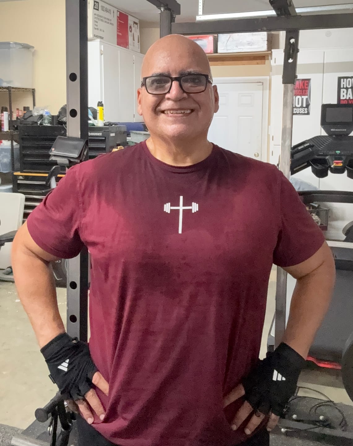 Customer photo review of Sovereign Performance Tee
