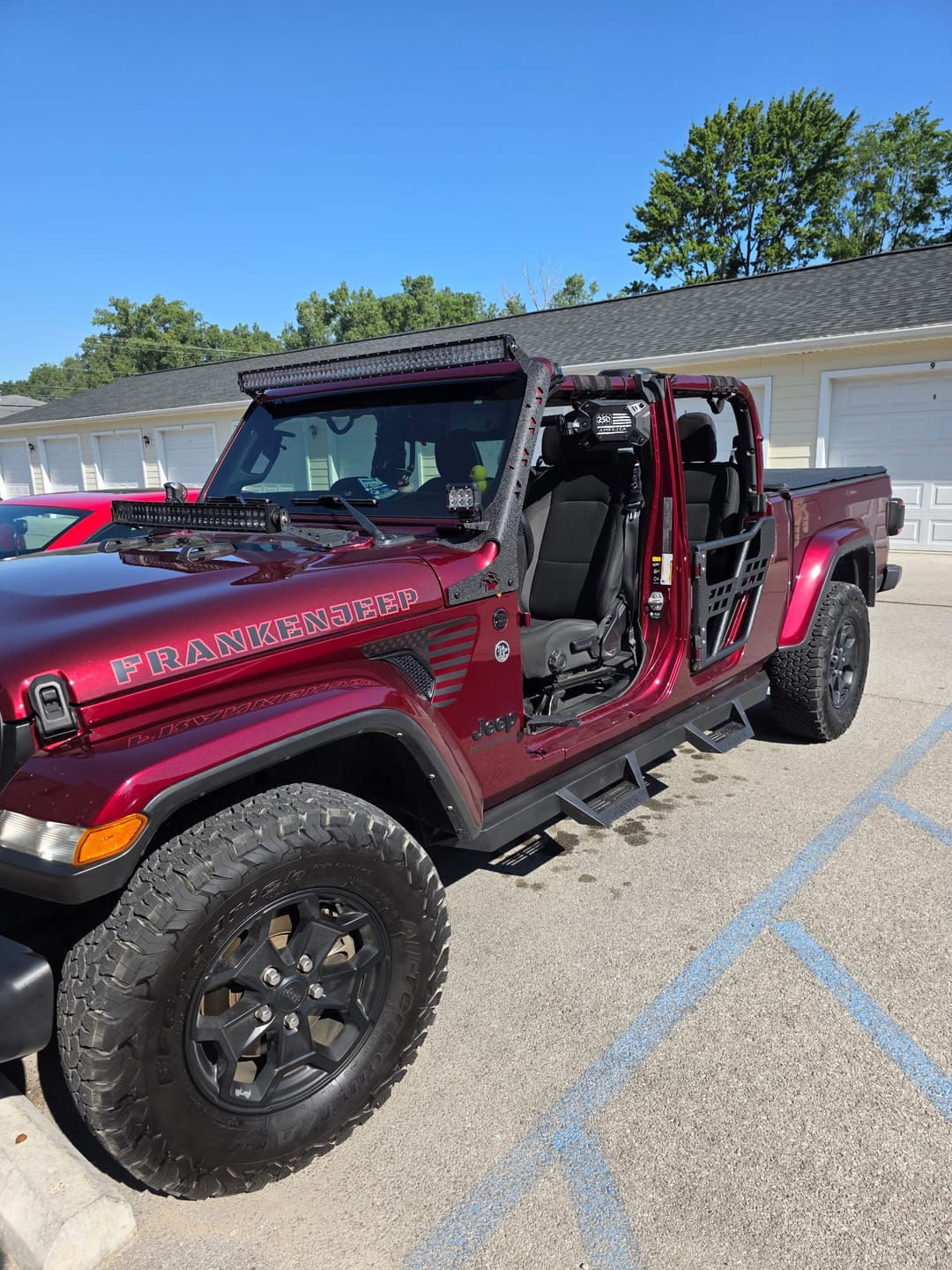 Customer photo review of Hood Lettering | Set of 2
