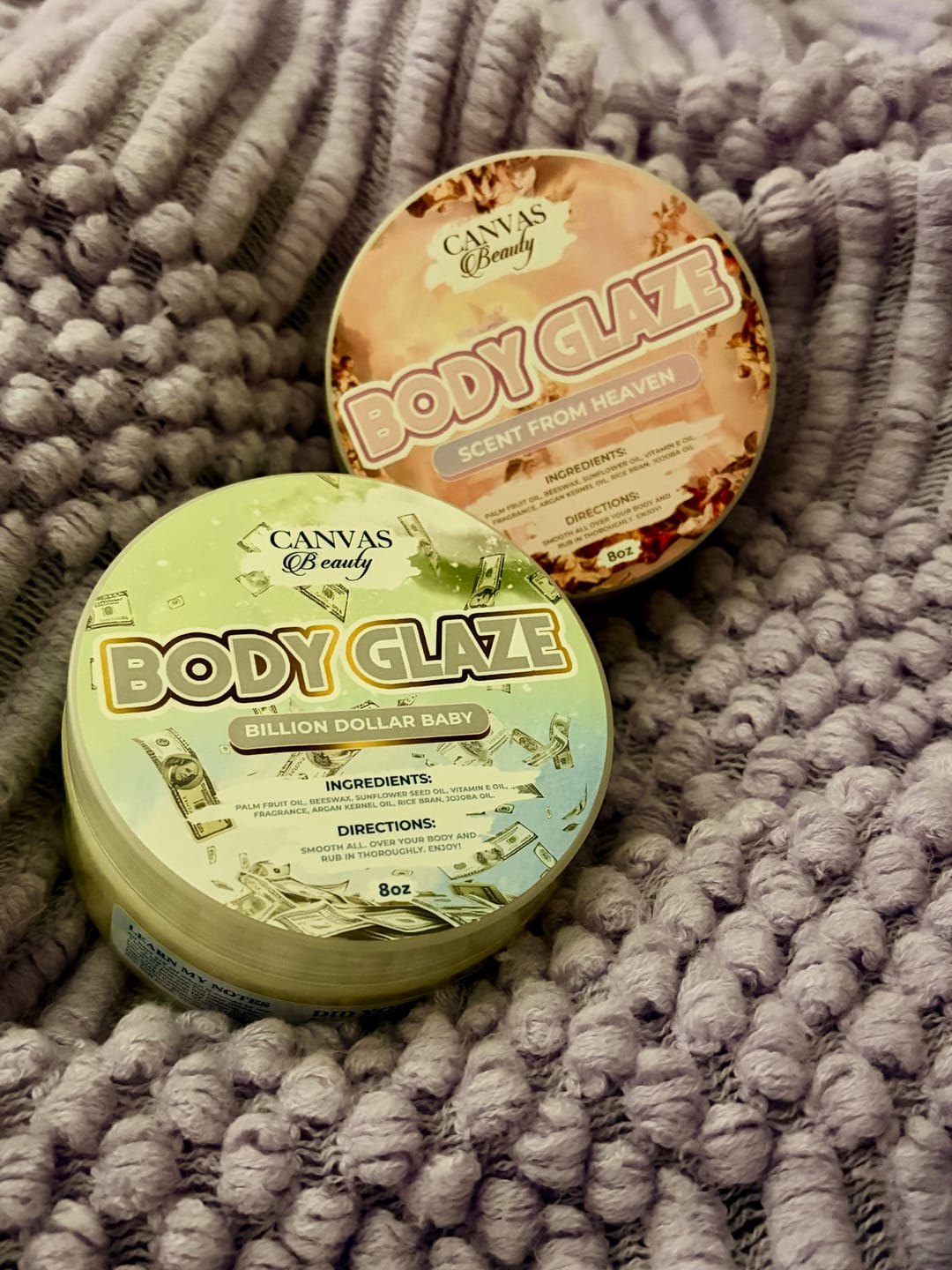 Customer photo review of BODY GLAZE: BILLION DOLLAR BABY