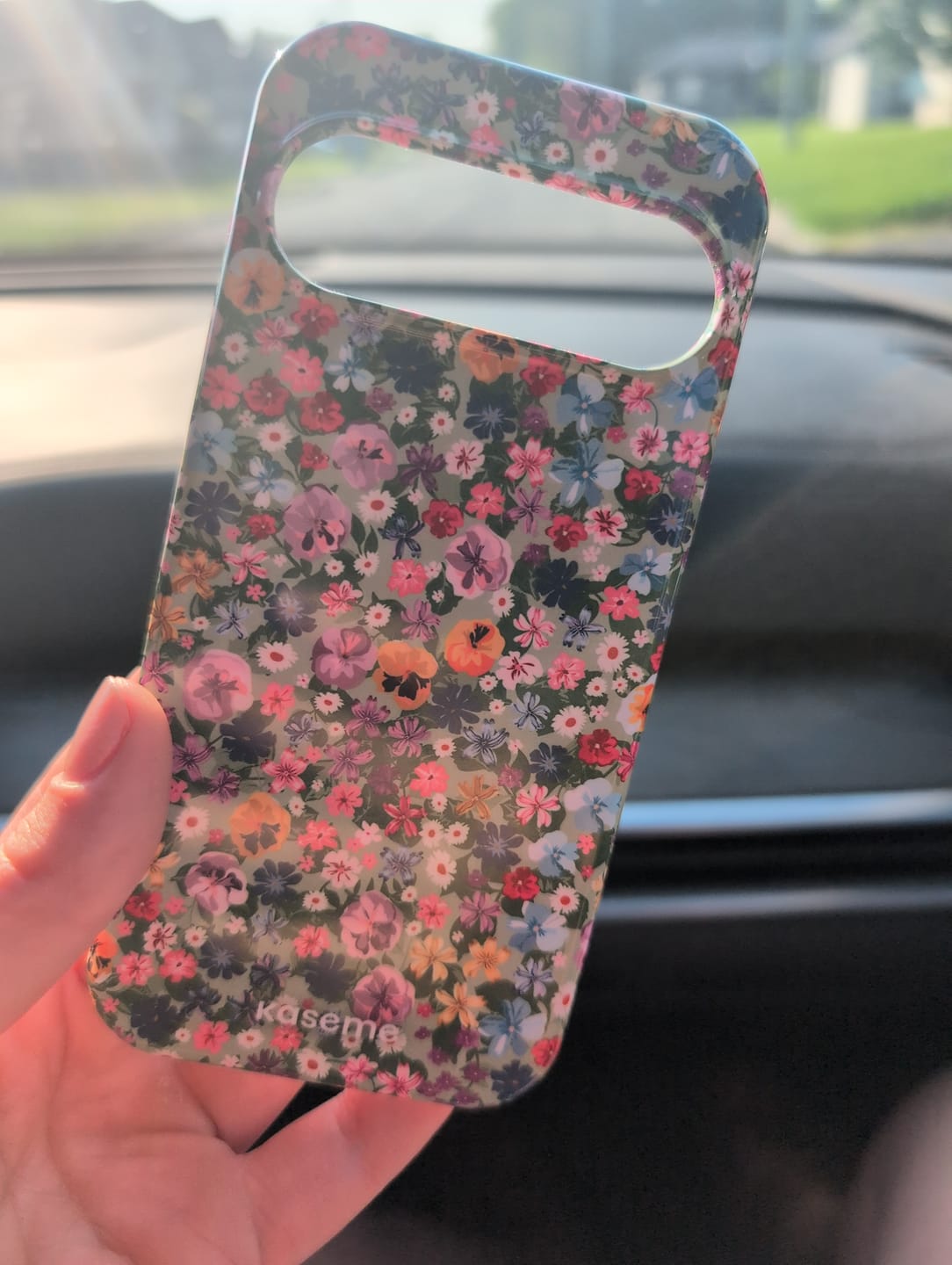 Customer photo review of Pansy green