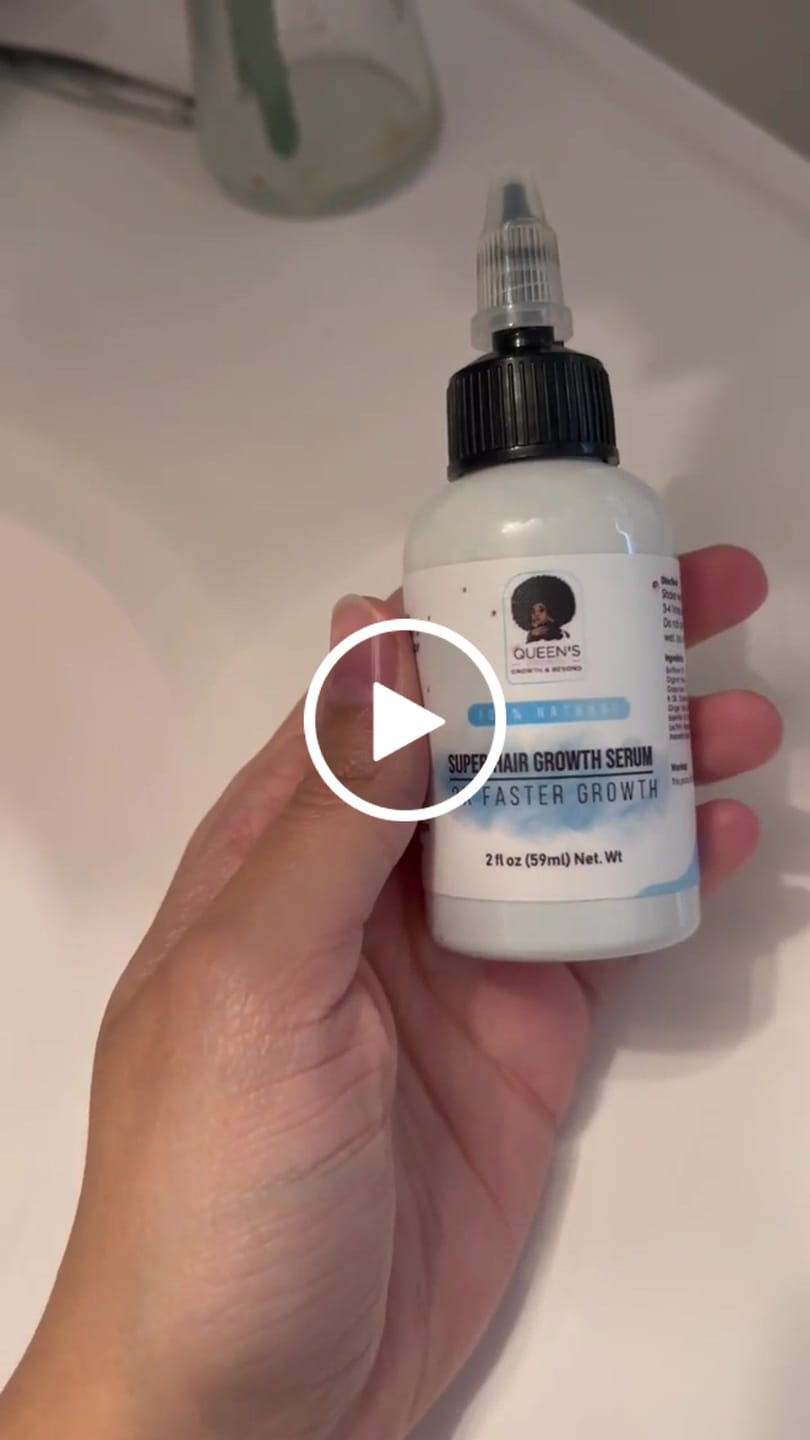 Customer video review of Super Hair Growth Serum