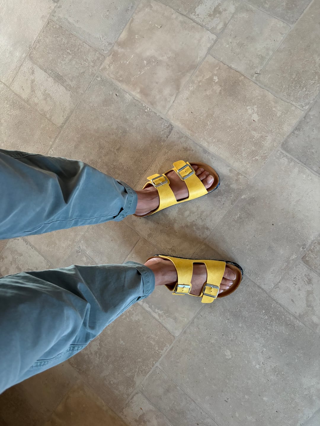 Customer photo review of YUZU | Sandal Yellow