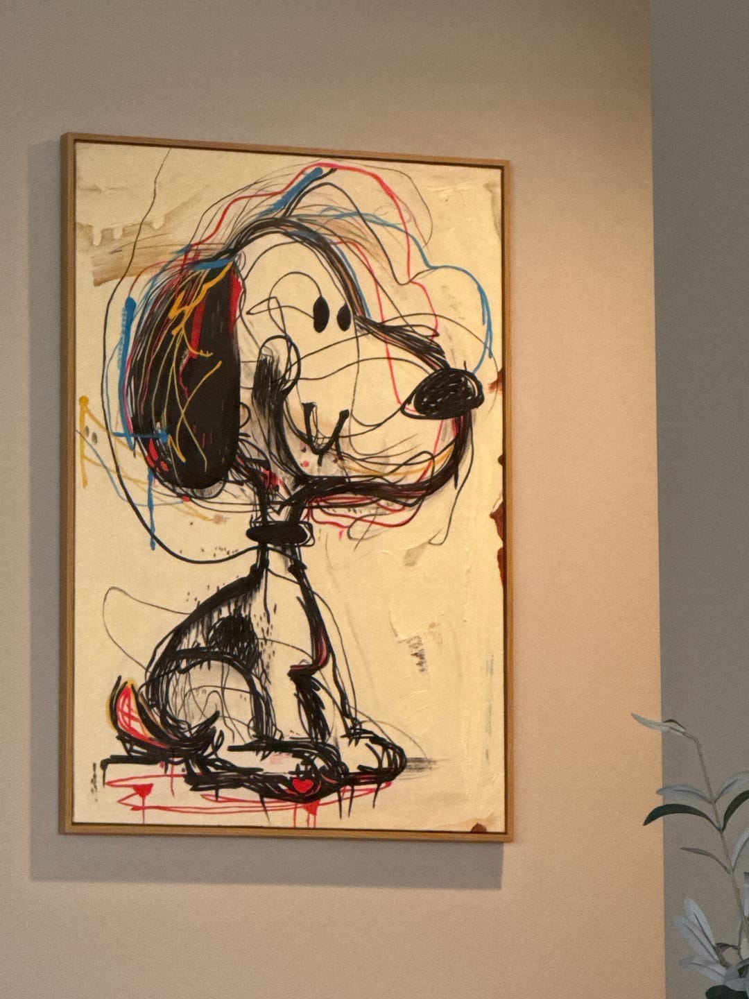 Customer photo review of Vibe - Abstract Graffiti Wall Art