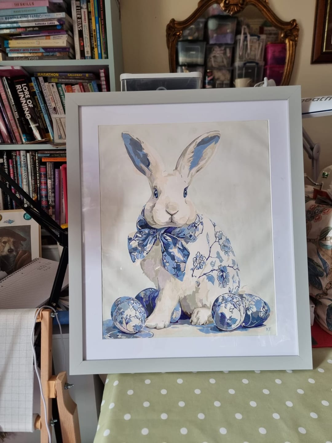 Customer photo review of Heirloom of spring | Paint by Number