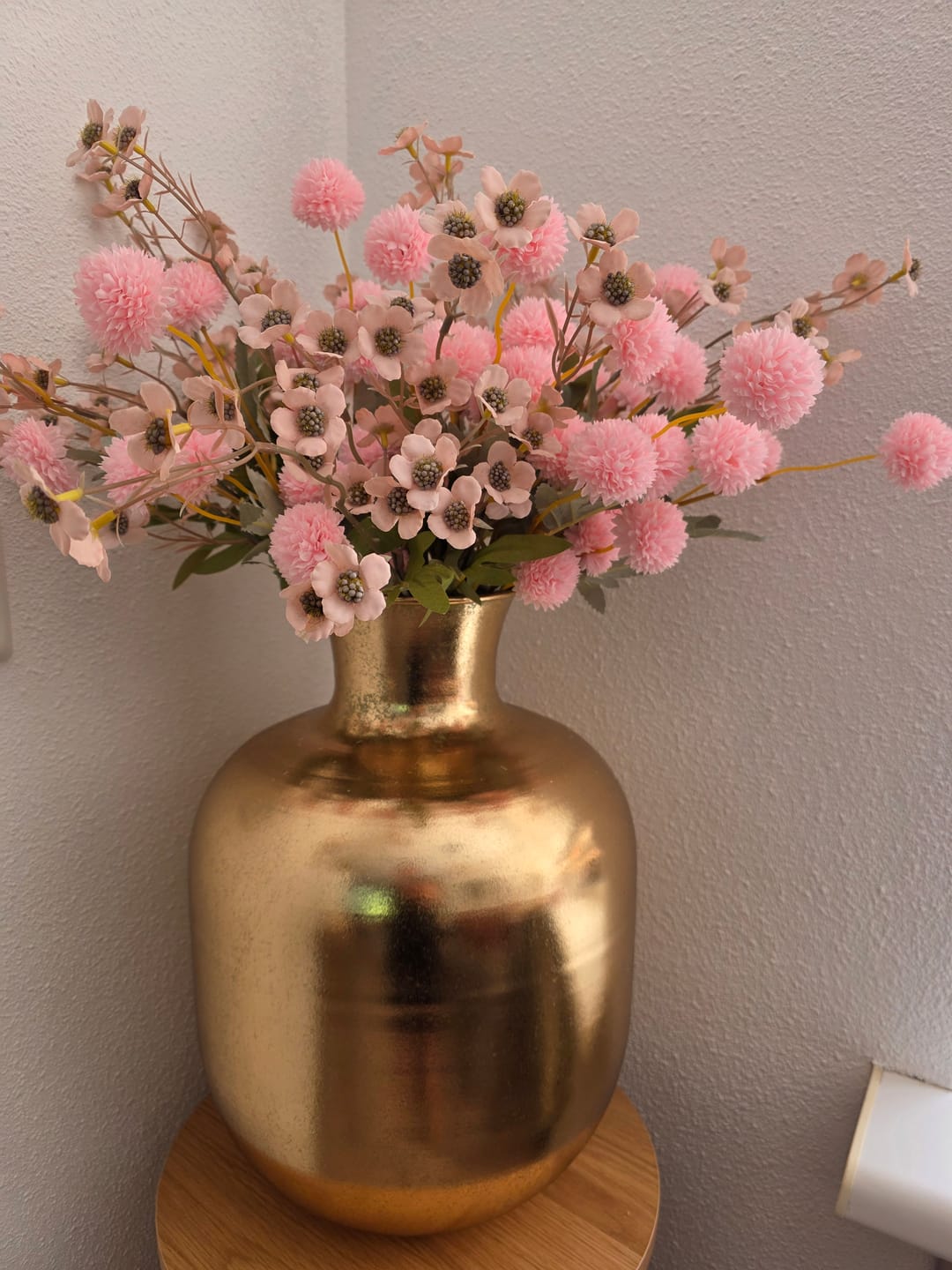Customer photo review of Wax Arrangement - Roze