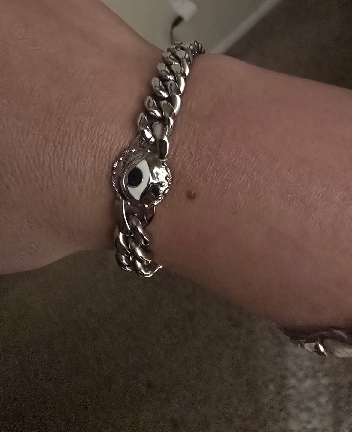 Customer photo review of EVIL EYE BRACELET