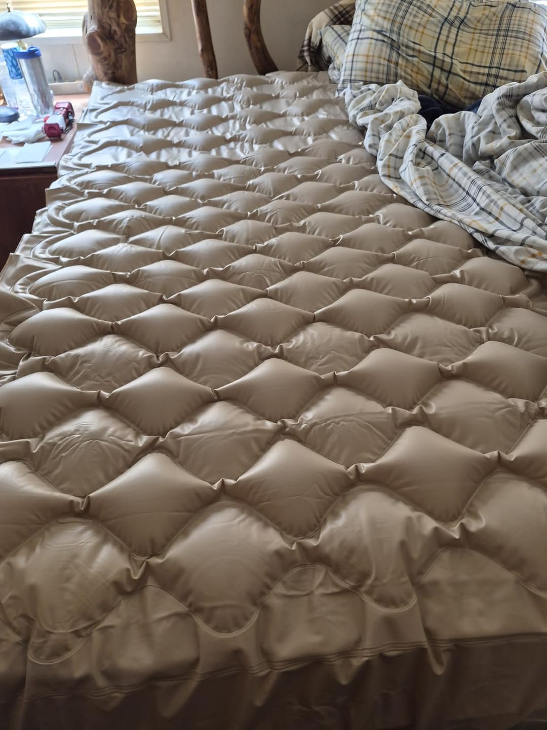 Customer photo review of Alternating Air Pressure Mattress Pad
