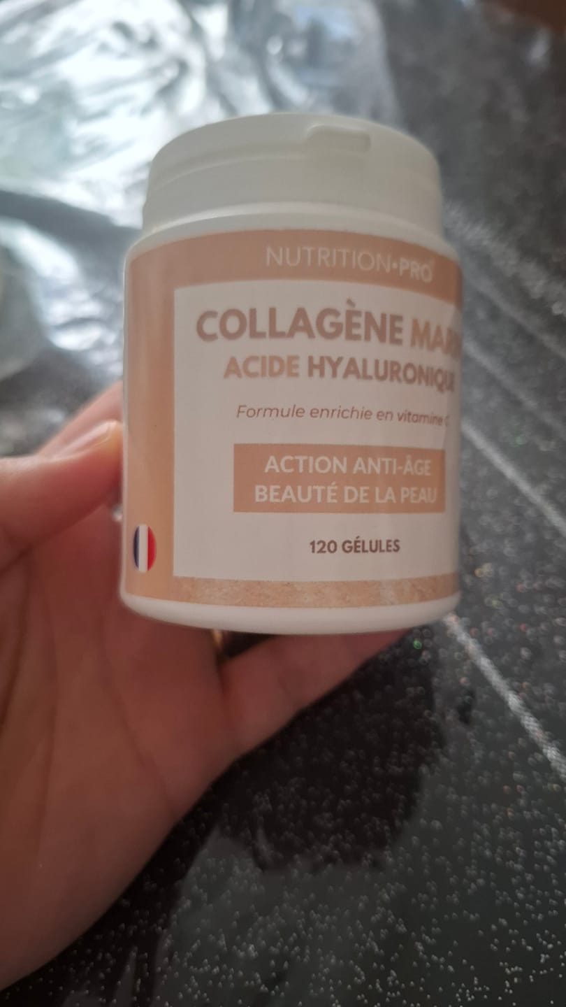 Customer photo review of COLLAGÈNE MARIN NATICOL® / ACIDE HYALURONIQUE - 120 GÉLULES