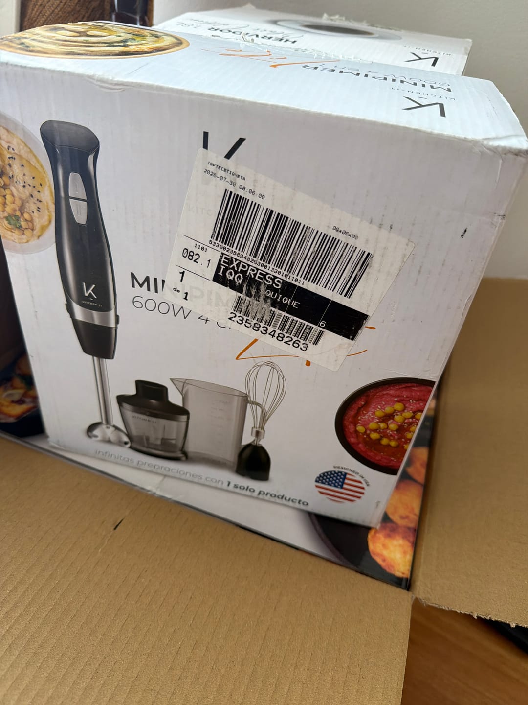 Customer photo review of Minipimer Lite 600W 4 en 1