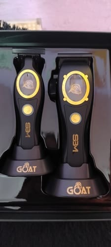 Customer photo review of GOAT Combo – Clipper & Trimmer de Alta Precisión