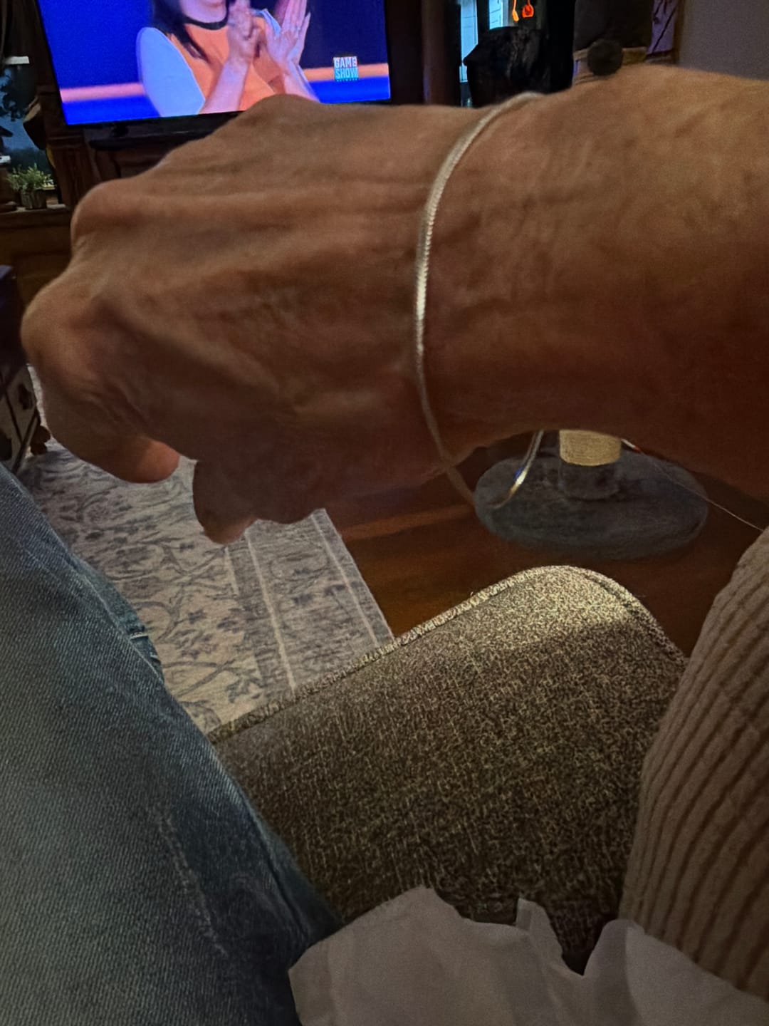 Customer photo review of Minimal Square Bracelet