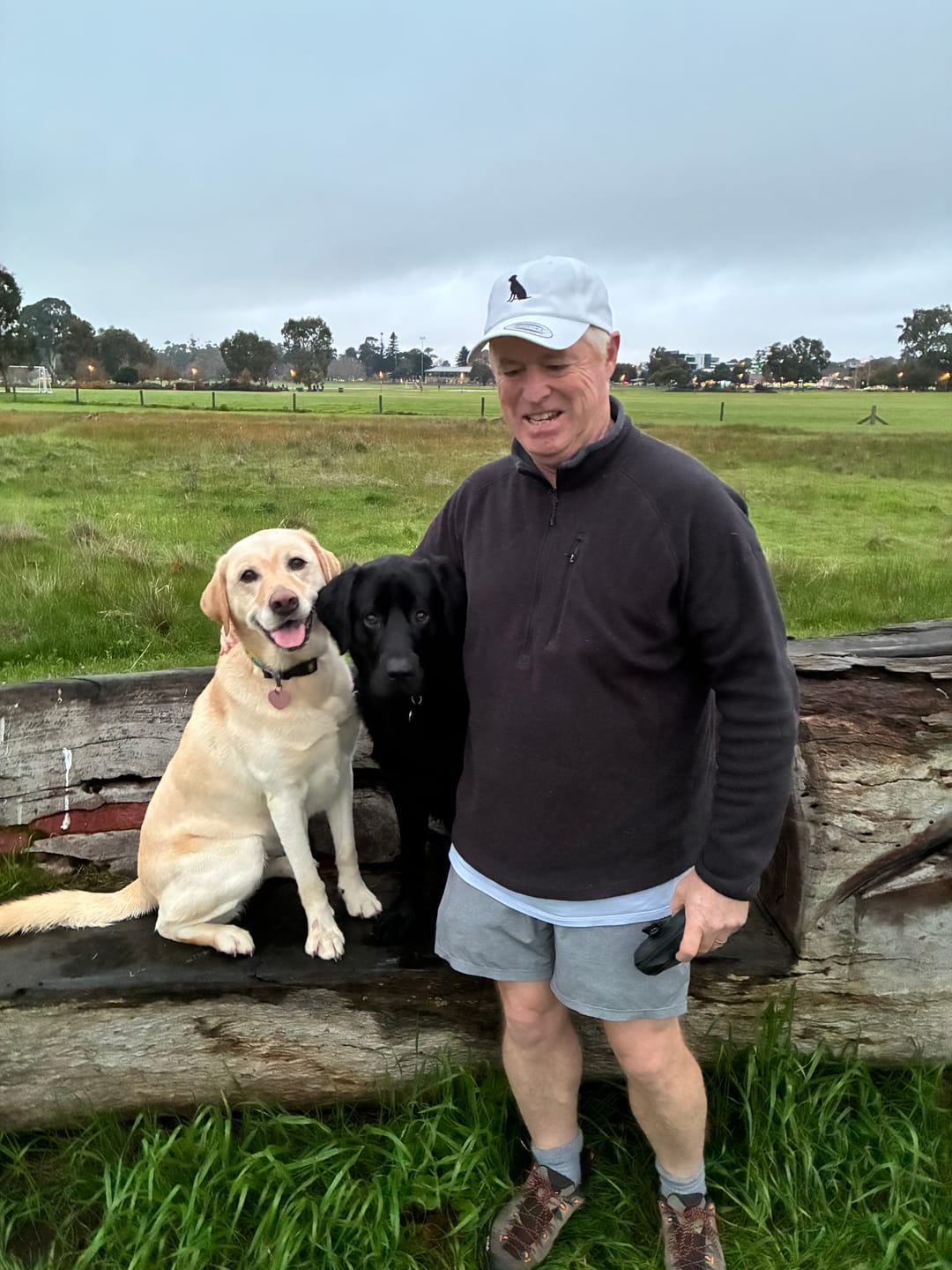 Customer photo review of Labrador Retriever (Black) Embroidered Hat