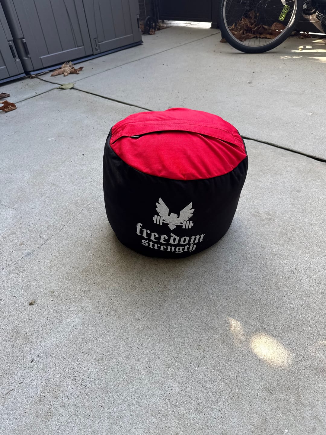 Customer photo review of Strongman Sandbag