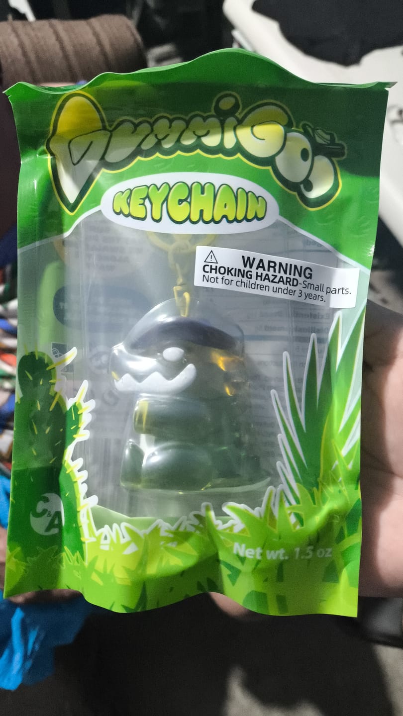Customer photo review of Gummigoo Keychain Figurine