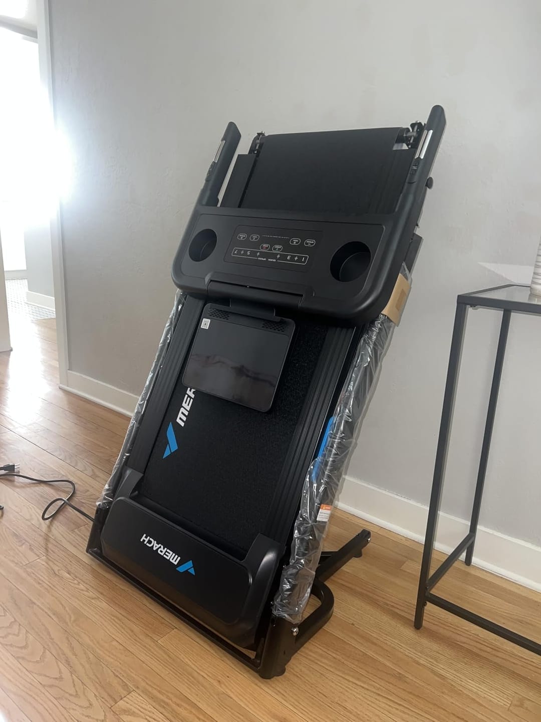 Customer photo review of T12 Foldable Treadmill with 15% Auto Incline