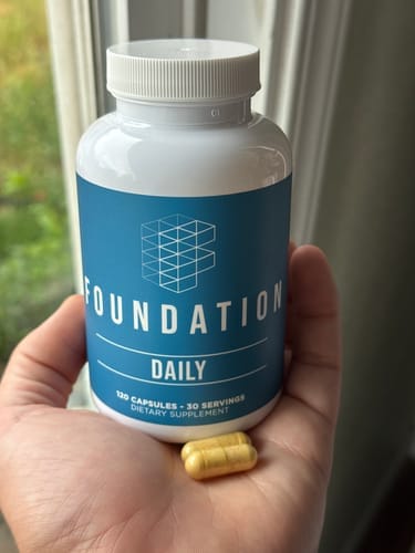 Customer photo review of Foundation Daily + Creatine Bundle