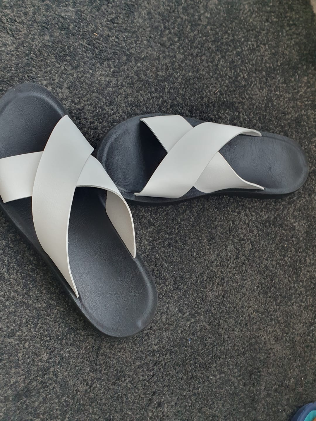 Customer photo review of Italienische Herren-Leder-Pantoletten – Lorenzo