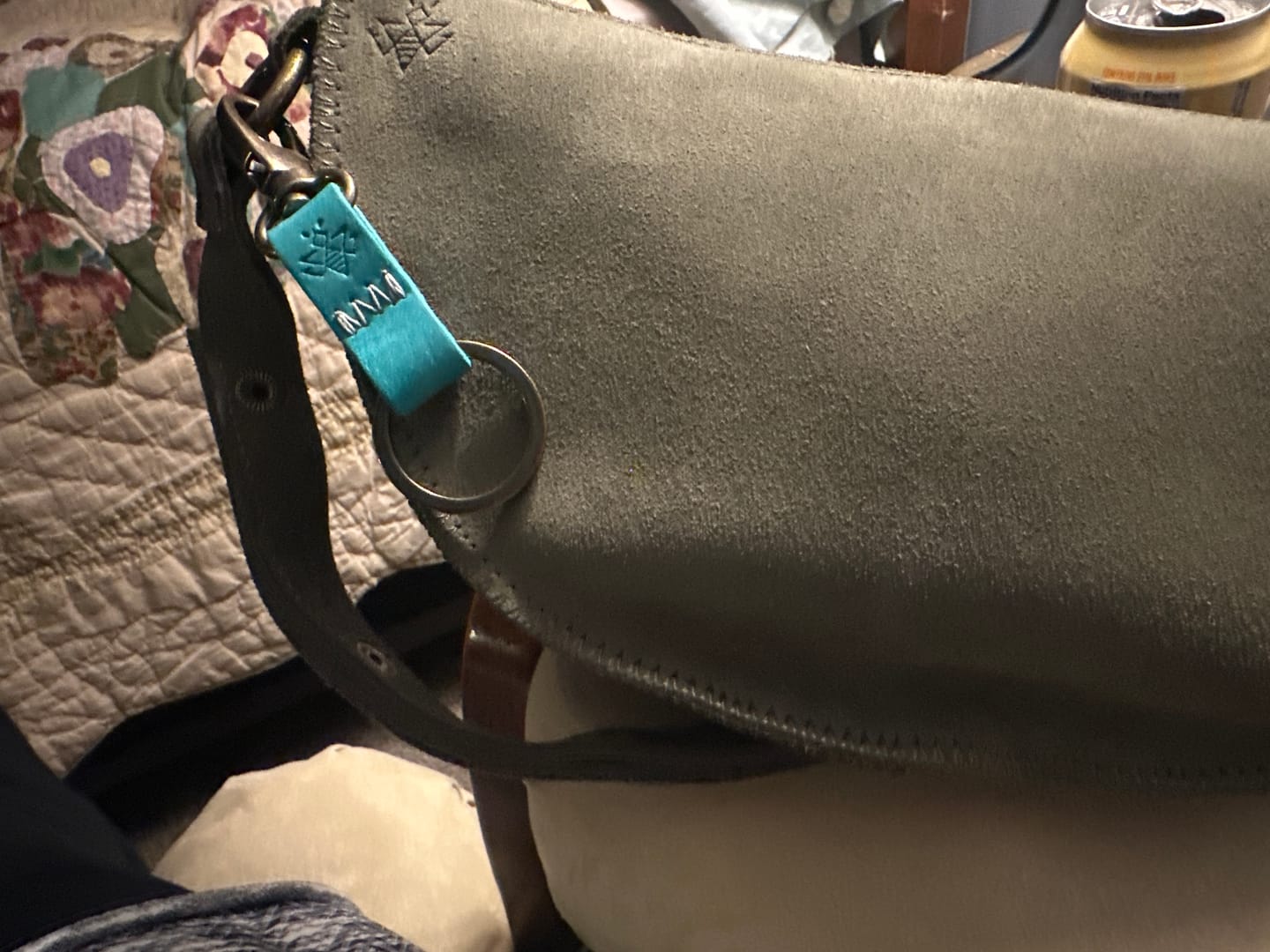 Customer photo review of Turquesa Keychain