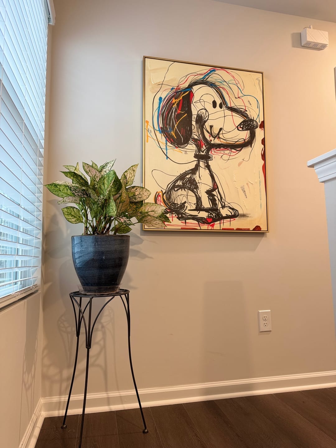 Customer photo review of Vibe - Abstract Graffiti Wall Art