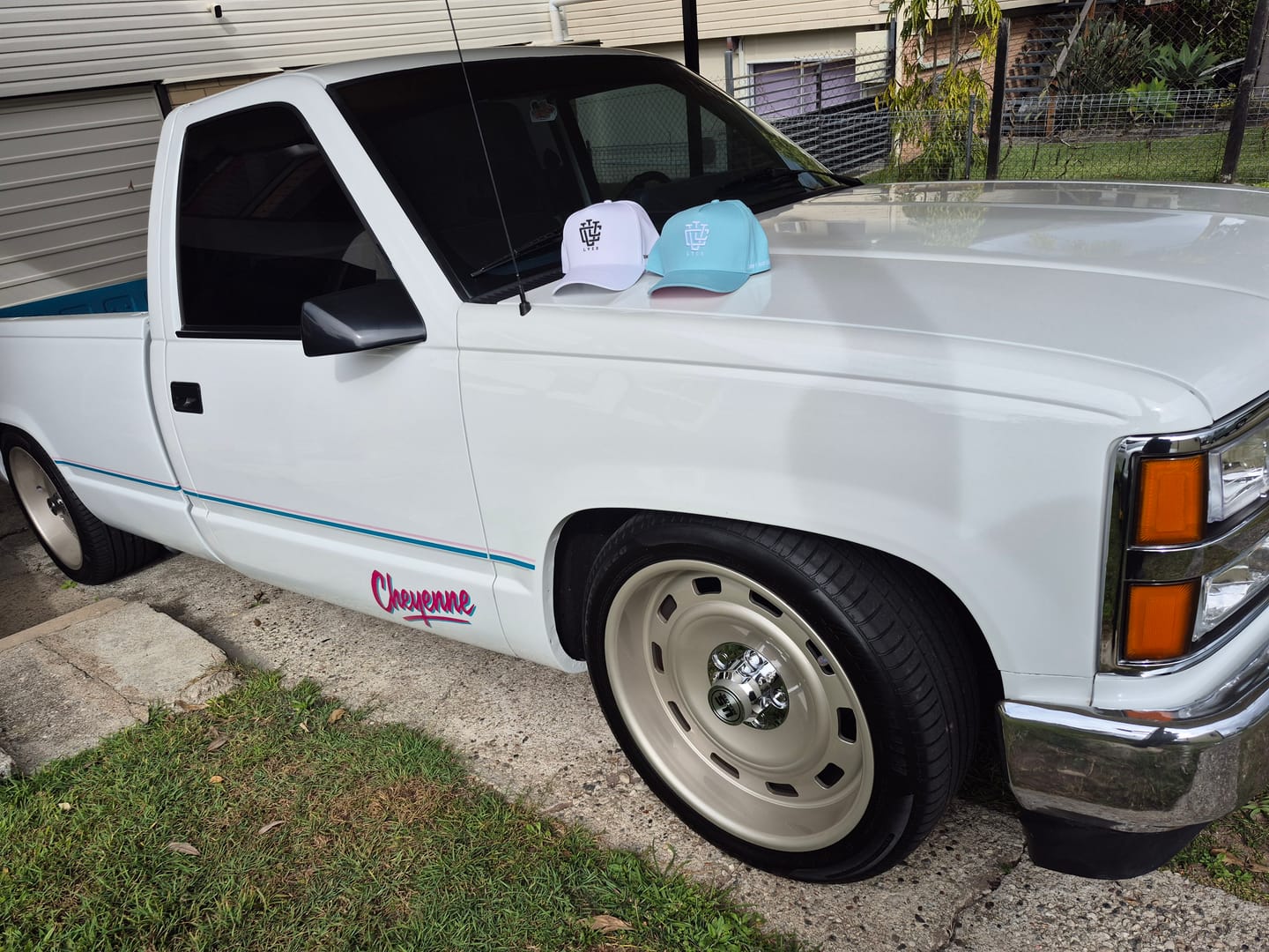 Customer photo review of ULTRA FIT Skyline Blush A-Frame Snapback