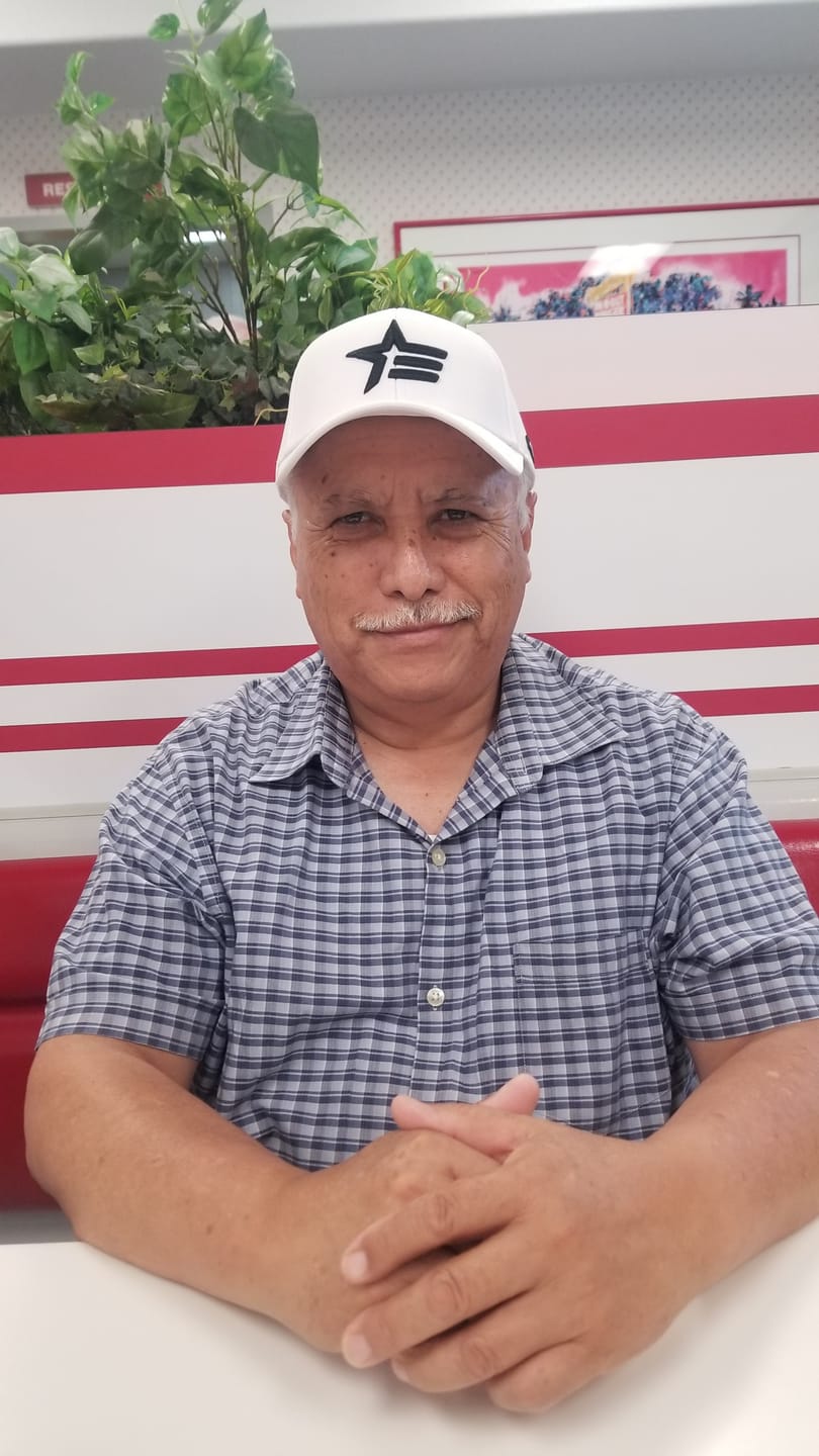 Customer photo review of Rogue Snapback - White/Black