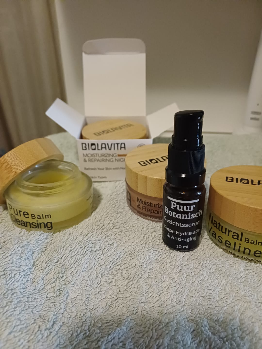 Customer photo review of Hydraterende & Herstellende Nachtcrème – met Sint-Janskruid