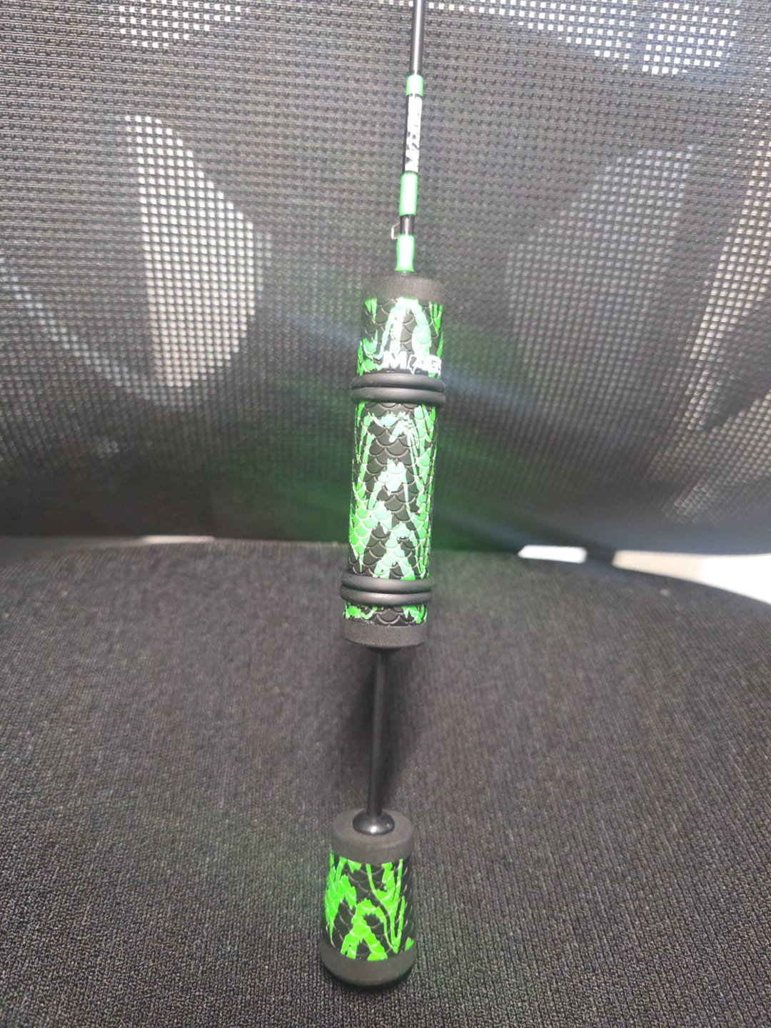 Customer photo review of Custom Carbon Ice Rod
