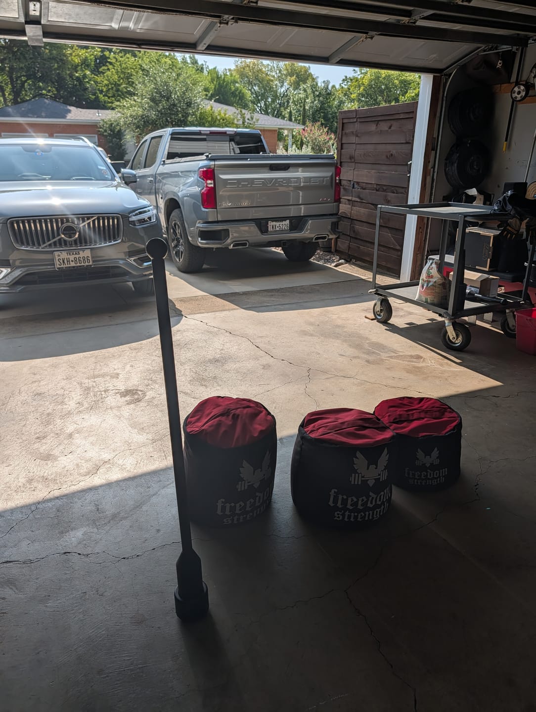 Customer photo review of Strongman Sandbag
