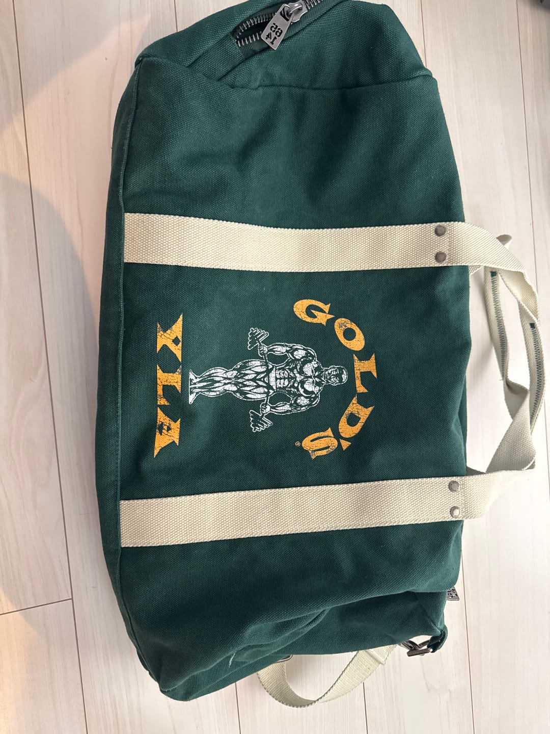 Customer photo review of 9045 - Gold's Iron Legacy Canvas Bags