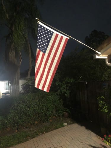 Customer photo review of 3' x 5' American Flag