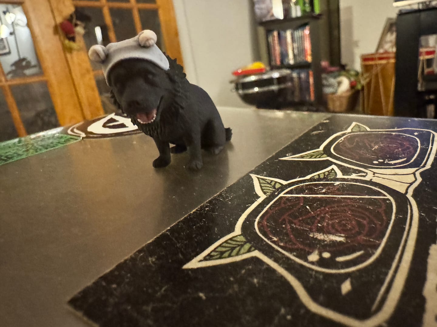 Customer photo review of DoDoWish Custom 3D Pet Figurine - From Your Photo